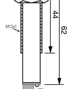 سنسور القایی قطر 12 تبریز پژوه IPS-302-CN-12